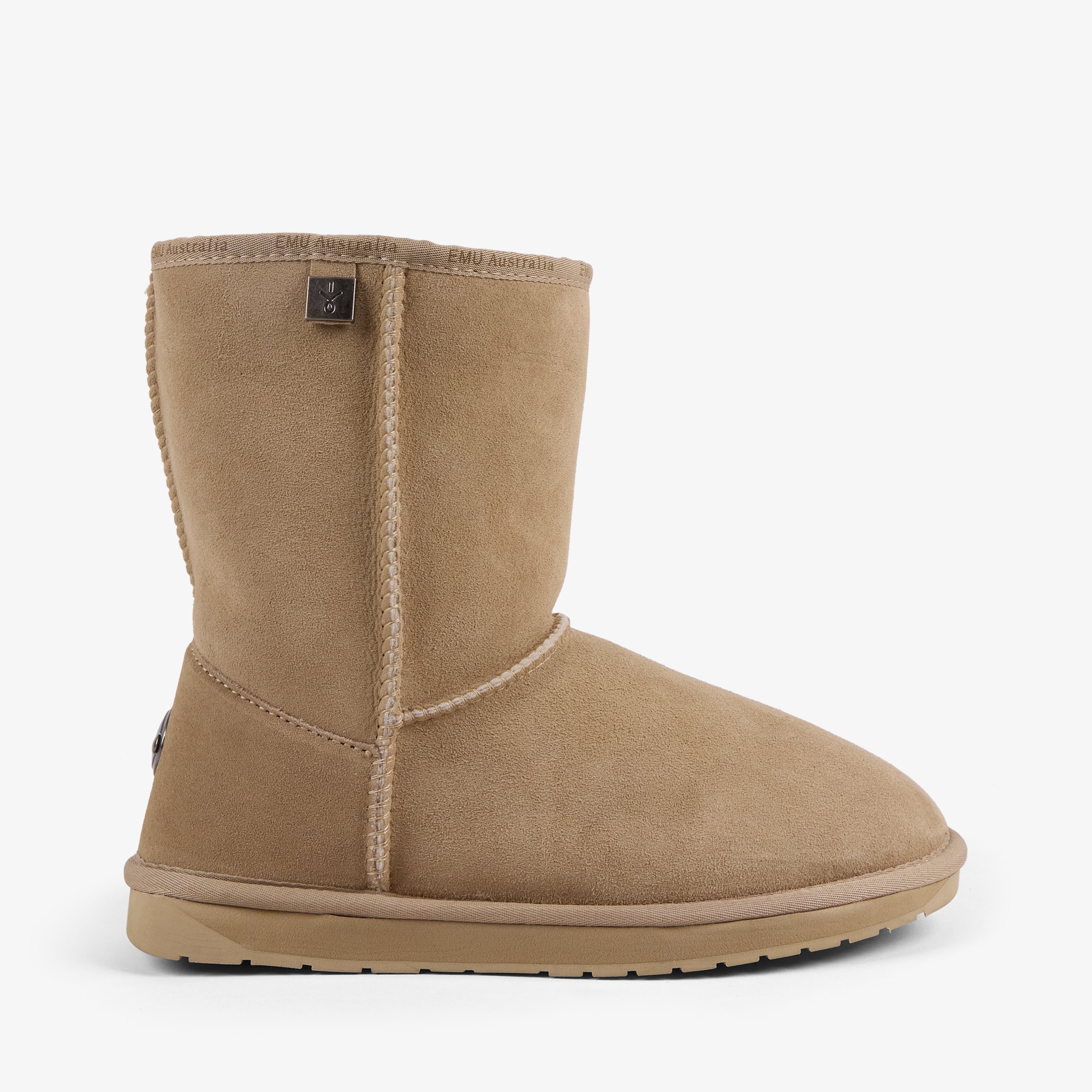 EMU Australia/エミューオーストラリア スティンガーロー チャコールグレー サイズ 7/24㎝ 中古品 emu エミューオーストラリア スティンガー ロー ブーツ チェスナット