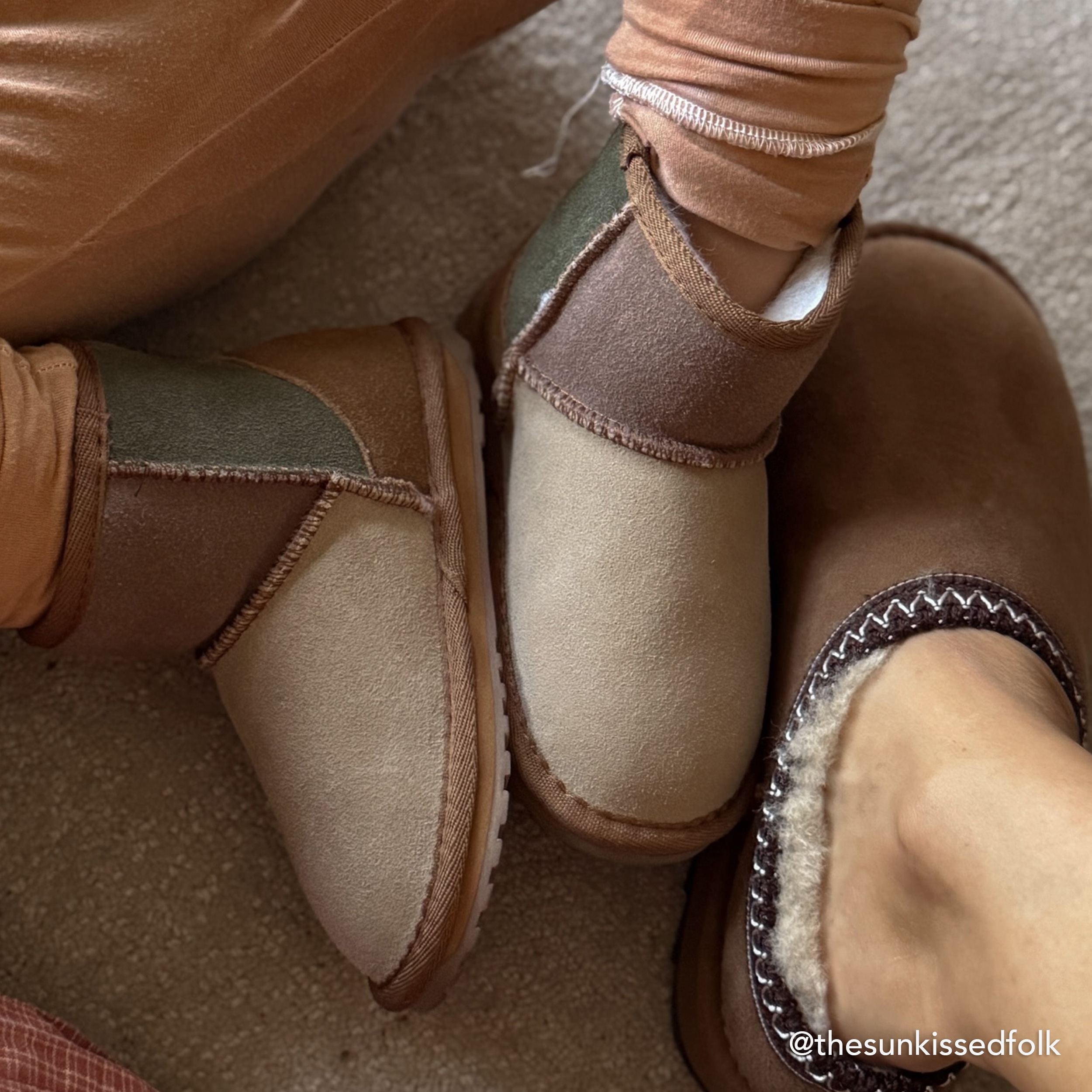 Wallaby Mini Patchwork, CHESTNUT, hi-res