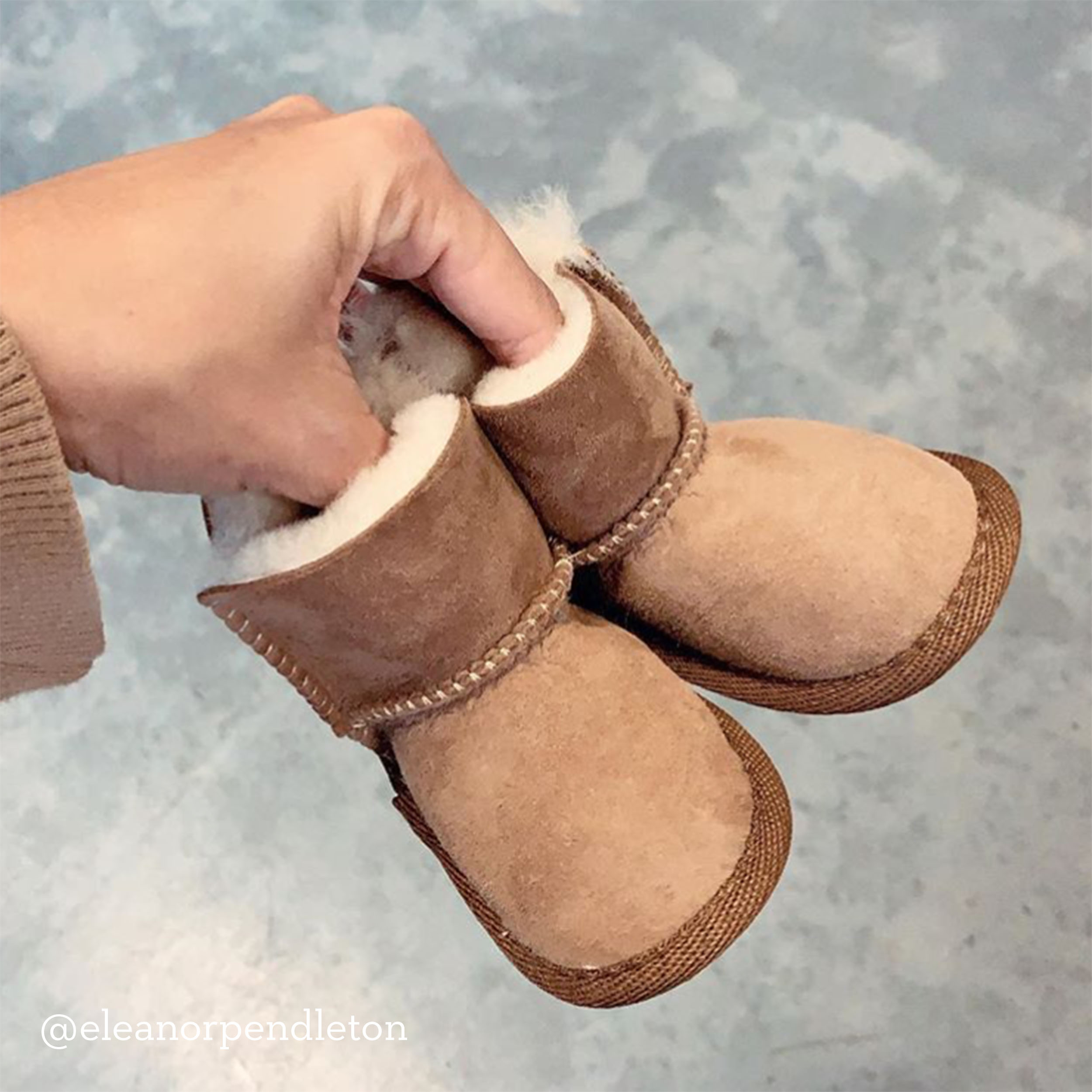 Platinum Baby Bootie, CHESTNUT, hi-res